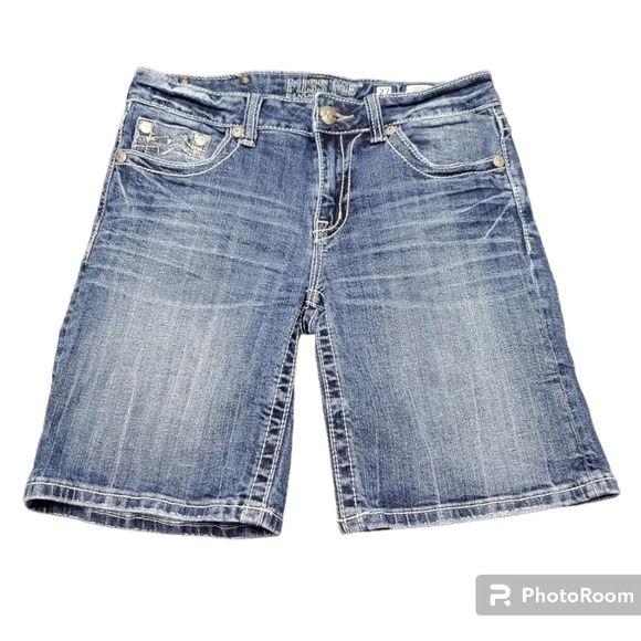 Miss Me Women's Boyfriend JB1061H Denim Shorts 27 - Picture 1 of 10